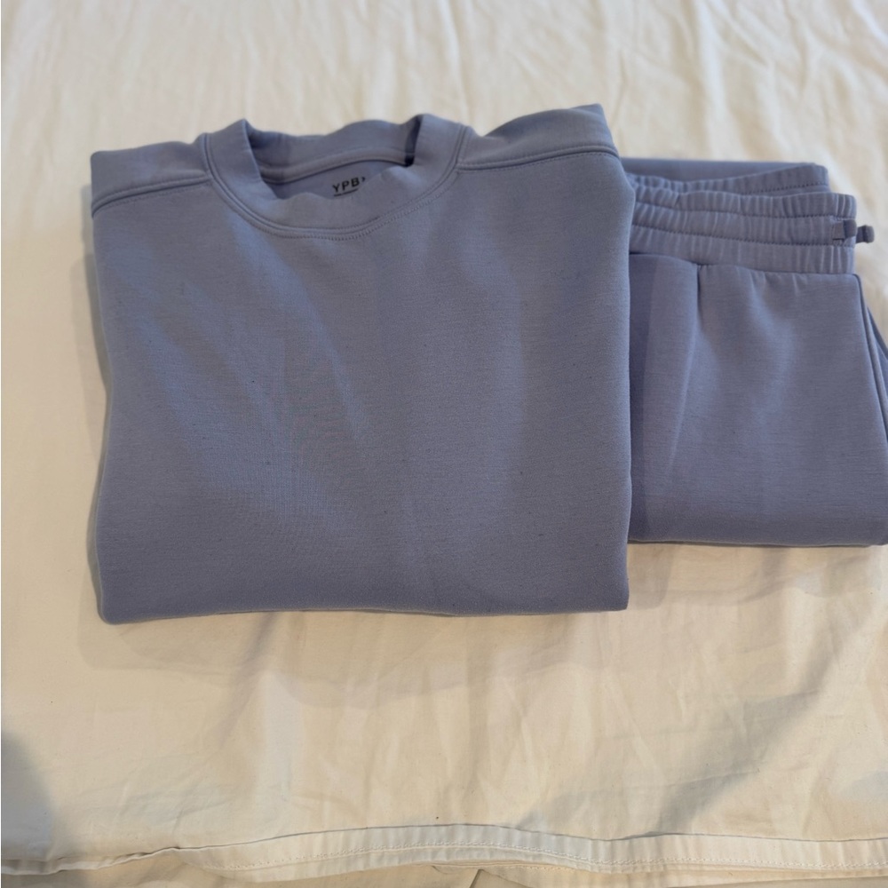 Abercrombie YPB Girls Lavender Matching Sweat Suit Size 11/12